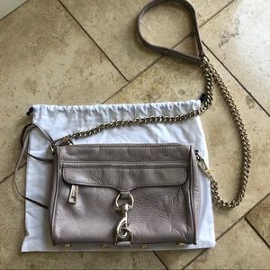 Rebecca Minkoff mini MAC purple/grey